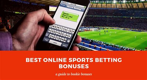 Best Online Sports Betting Bonus .